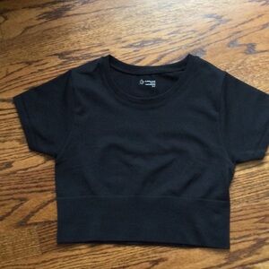 Offline by Aerie Crop top in Black Sz S|P